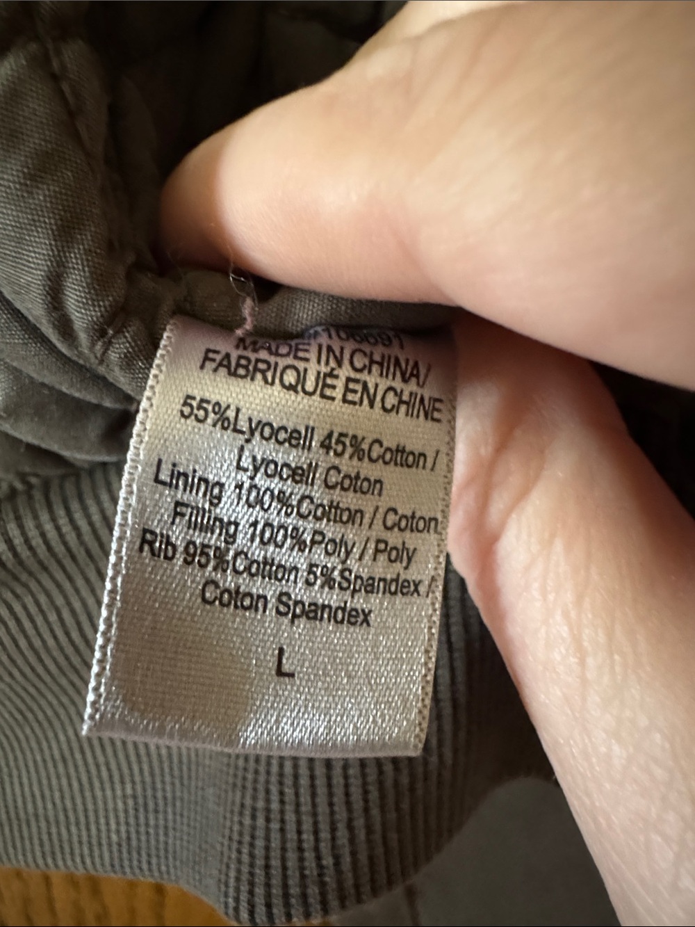 NWT- YFB Cropped Large Billy Bomber Jacket in Army green - Women's Jacket & Coat - Picture 4 of 10